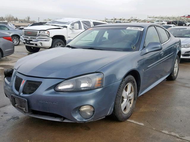 2G2WP552261117075 - 2006 PONTIAC GRAND PRIX BLUE photo 2