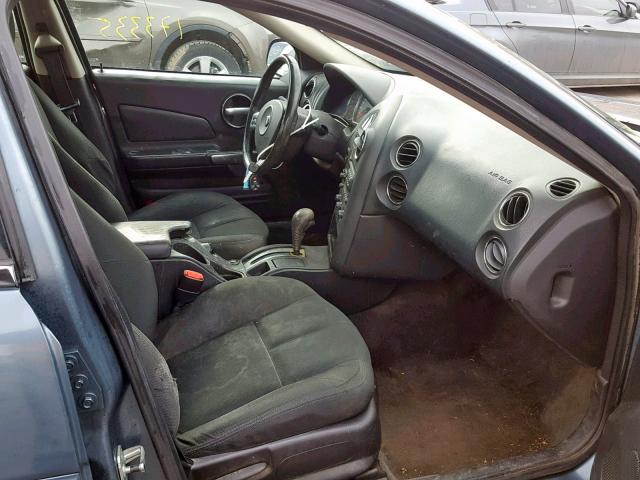 2G2WP552261117075 - 2006 PONTIAC GRAND PRIX BLUE photo 5