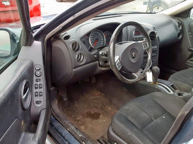 2G2WP552261117075 - 2006 PONTIAC GRAND PRIX BLUE photo 9