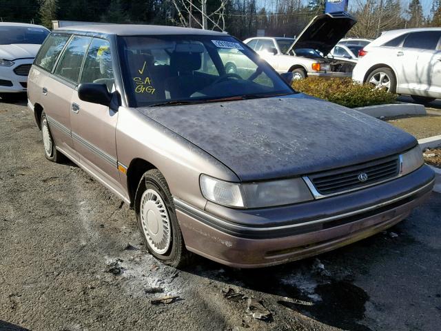 JF1BJ6321NH905951 - 1992 SUBARU LEGACY L GRAY photo 1