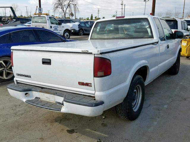 1GTCS19WXYK152100 - 2000 GMC SONOMA WHITE photo 4