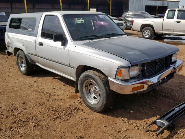 4TARN81A6NZ025708 - 1992 TOYOTA PICKUP 1/2 SILVER photo 1