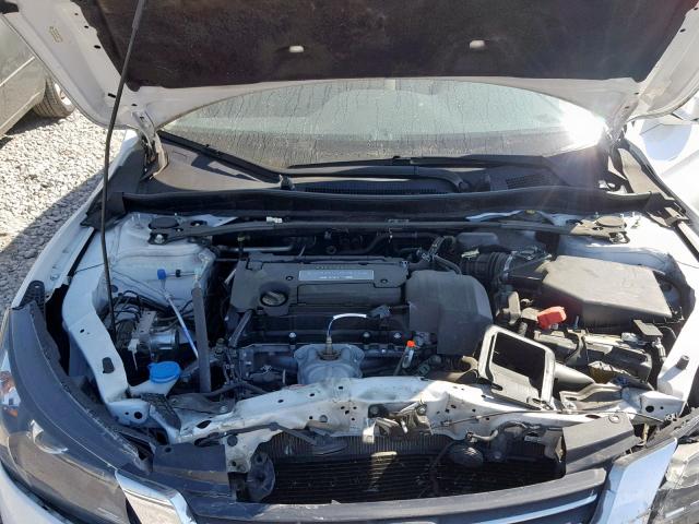 1HGCR2F81DA091258 - 2013 HONDA ACCORD EXL WHITE photo 7