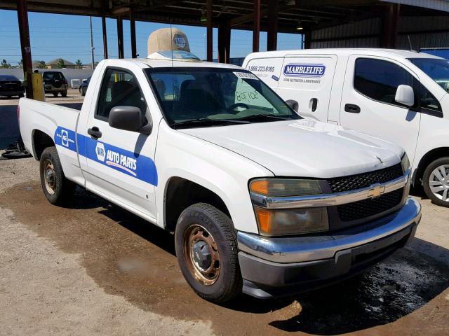 1GCCS148X68224061 - 2006 CHEVROLET COLORADO WHITE photo 1