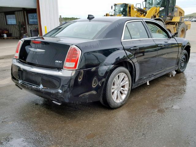 2C3CCAAG9GH313614 - 2016 CHRYSLER 300 LIMITE BLACK photo 4