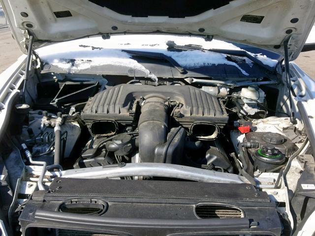 5UXFE8C50AL312075 - 2010 BMW X5 XDRIVE4 WHITE photo 7