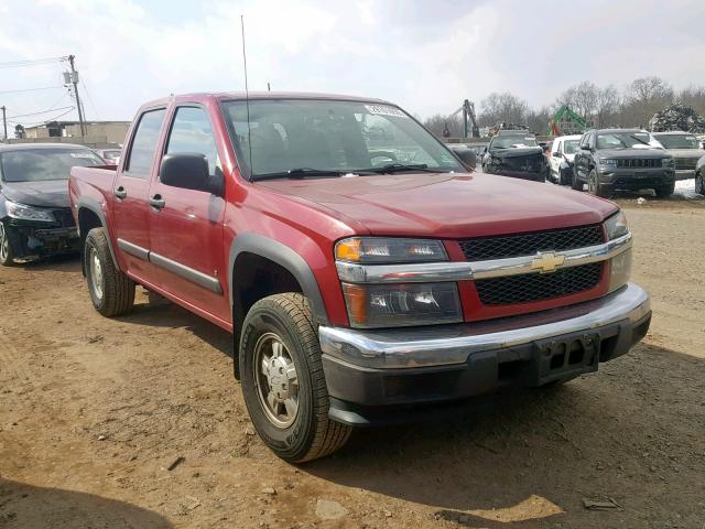 1GCDT136668243966 - 2006 CHEVROLET COLORADO RED photo 1