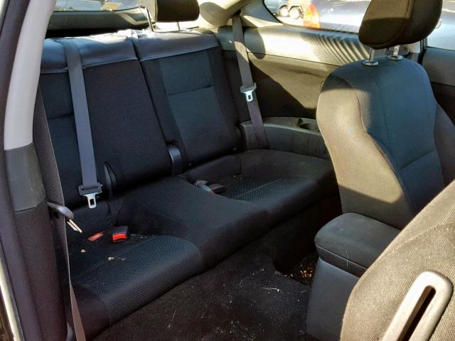 JTKDE177760126935 - 2006 TOYOTA SCION TC BLACK photo 6