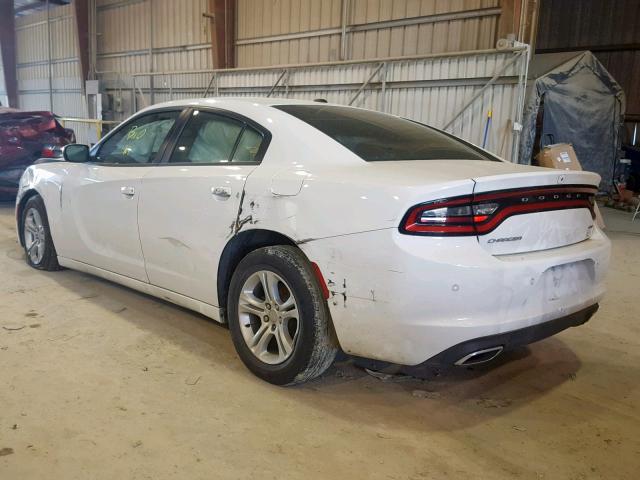 2C3CDXBG8JH173657 - 2018 DODGE CHARGER SX WHITE photo 3