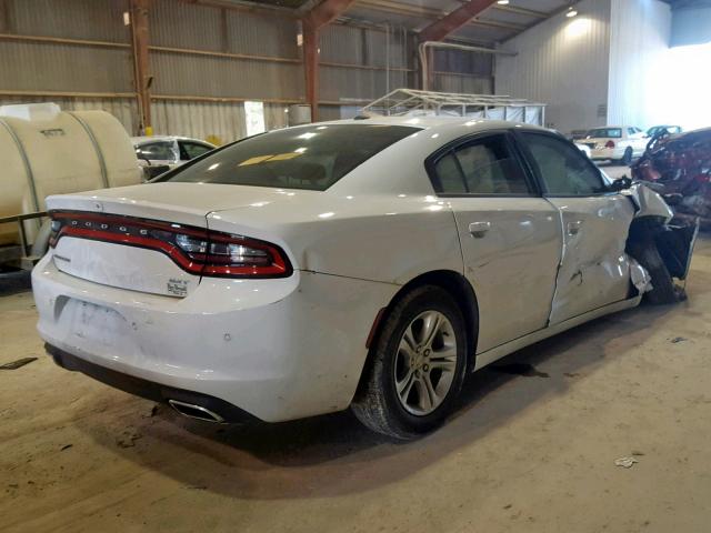 2C3CDXBG8JH173657 - 2018 DODGE CHARGER SX WHITE photo 4