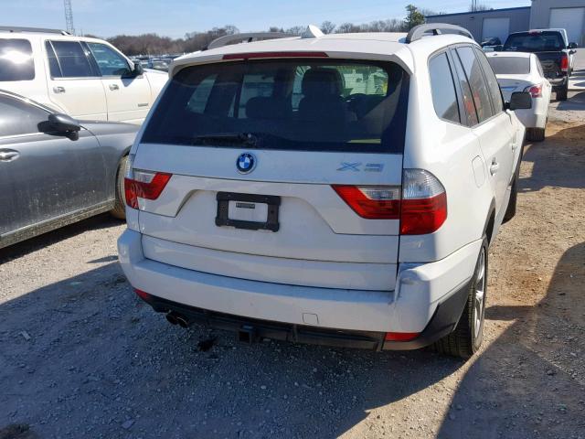 WBXPC93439WJ25659 - 2009 BMW X3 XDRIVE3 WHITE photo 9