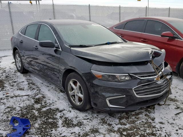 1G1ZC5ST3GF296554 - 2016 CHEVROLET MALIBU LS BLACK photo 1