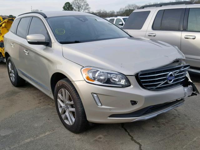 YV440MDJ5H2076533 - 2017 VOLVO XC60 T5 BEIGE photo 1