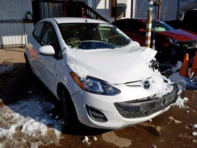 JM1DE1KZ9E0183815 - 2014 MAZDA MAZDA2 SPO WHITE photo 1