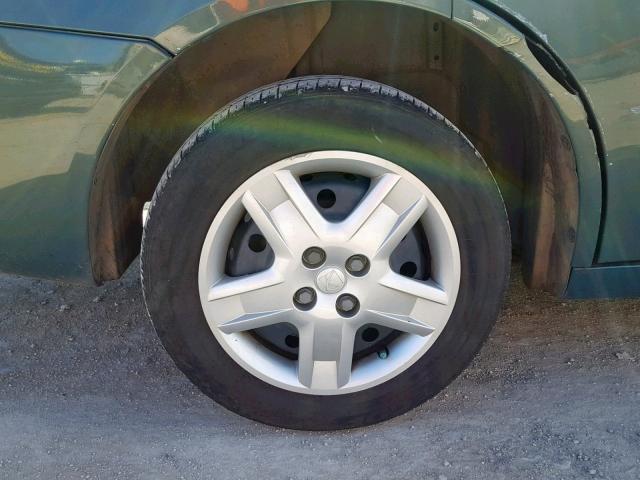 1G8AJ55F07Z168524 - 2007 SATURN ION LEVEL GREEN photo 9