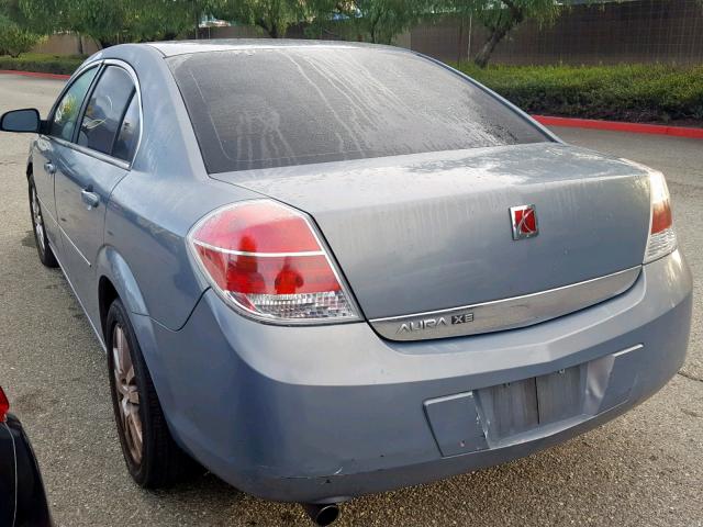 1G8ZS57N07F266510 - 2007 SATURN AURA XE BLUE photo 3