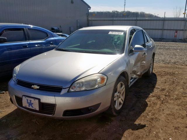 2G1WU581769265224 - 2006 CHEVROLET IMPALA LTZ SILVER photo 2