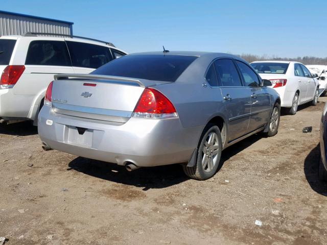 2G1WU581769265224 - 2006 CHEVROLET IMPALA LTZ SILVER photo 4