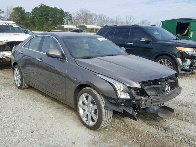 1G6AA5RA2E0175323 - 2014 CADILLAC ATS BROWN photo 1