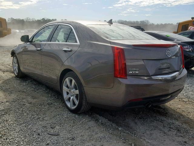 1G6AA5RA2E0175323 - 2014 CADILLAC ATS BROWN photo 3