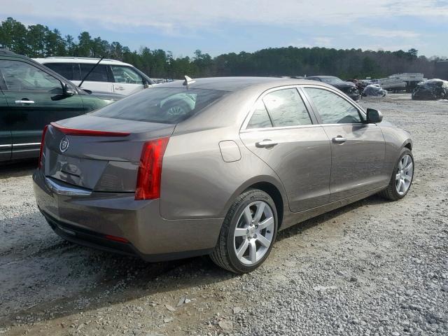 1G6AA5RA2E0175323 - 2014 CADILLAC ATS BROWN photo 4