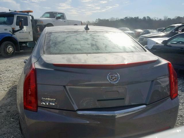 1G6AA5RA2E0175323 - 2014 CADILLAC ATS BROWN photo 9