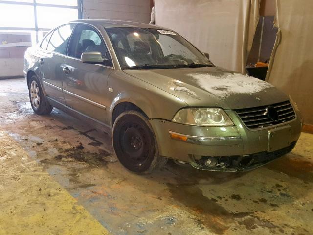 WVWRH63B63P453423 - 2003 VOLKSWAGEN PASSAT GLX 绿色 照片 1