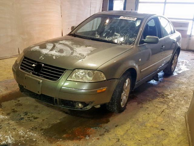 WVWRH63B63P453423 - 2003 VOLKSWAGEN PASSAT GLX 绿色 照片 2