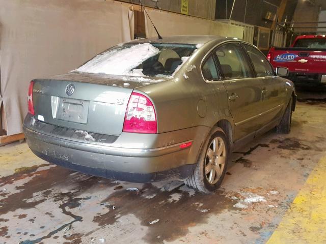 WVWRH63B63P453423 - 2003 VOLKSWAGEN PASSAT GLX 绿色 照片 4