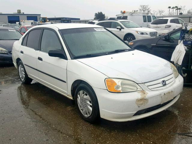 2HGES15132H559291 - 2002 HONDA CIVIC DX WHITE photo 1