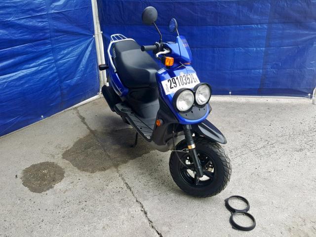 LPRSA20A09A822485 - 2008 YAMAHA ZUMA BLUE photo 1