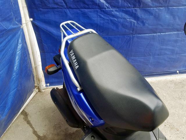 LPRSA20A09A822485 - 2008 YAMAHA ZUMA BLUE photo 6