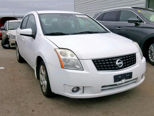 3N1AB61E38L682675 - 2008 NISSAN SENTRA 2.0 WHITE photo 1