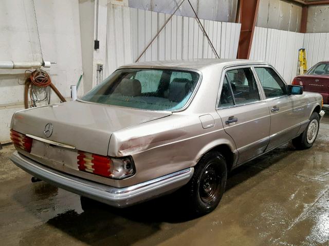 WDB1260221A115067 - 1984 MERCEDES-BENZ BENZ BEIGE photo 4