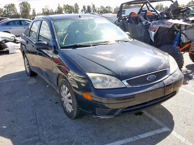 1FAFP34N47W364450 - 2007 FORD FOCUS ZX4 BLACK photo 1