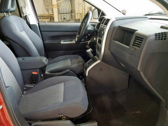 1J8FT47038D660996 - 2008 JEEP COMPASS SP 红色 照片 5