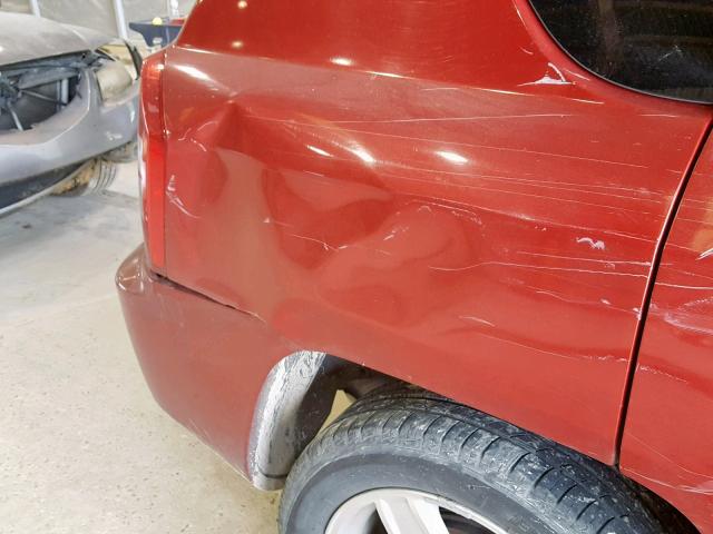 1J8FT47038D660996 - 2008 JEEP COMPASS SP 红色 照片 9