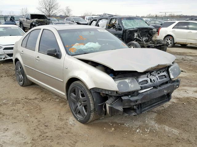 3VWSE69M44M062102 - 2004 VOLKSWAGEN JETTA GLS GOLD photo 1