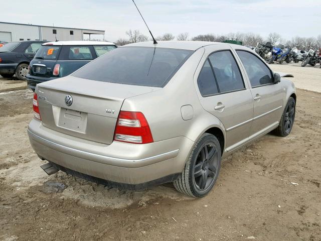 3VWSE69M44M062102 - 2004 VOLKSWAGEN JETTA GLS GOLD photo 4