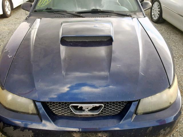 1FAFP42X13F339249 - 2003 FORD MUSTANG GT BLUE photo 7