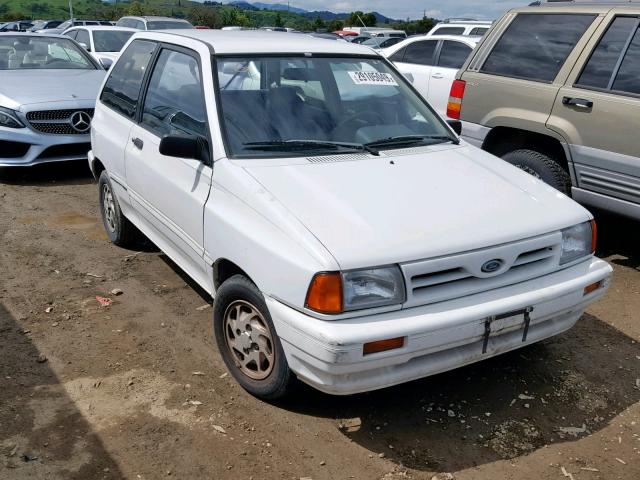 KNJPT06H1N6119129 - 1992 FORD FESTIVA GL WHITE photo 1