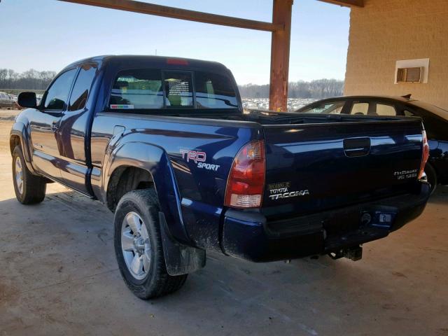 5TETU62N65Z117490 - 2005 TOYOTA TACOMA PRE BLUE photo 3