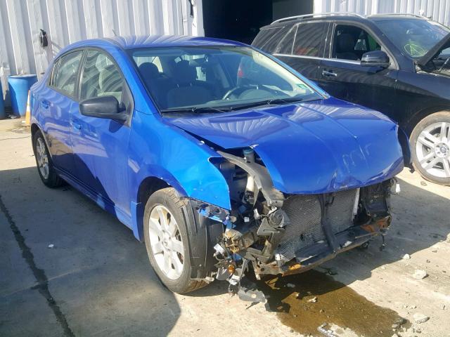 3N1AB6AP1CL706322 - 2012 NISSAN SENTRA 2.0 BLUE photo 1