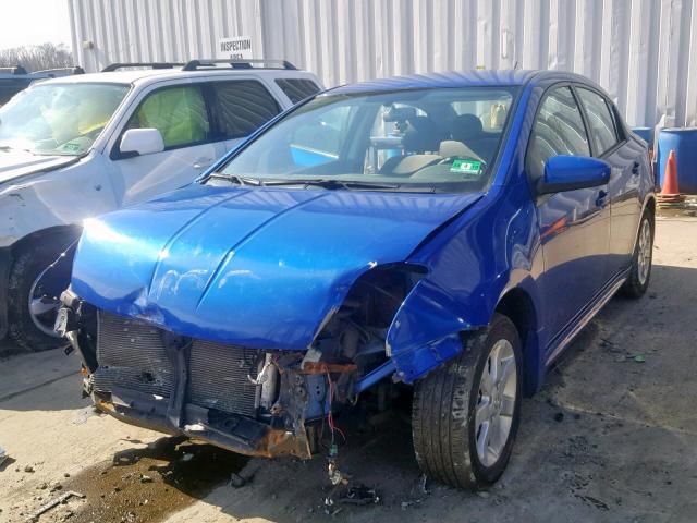 3N1AB6AP1CL706322 - 2012 NISSAN SENTRA 2.0 BLUE photo 2