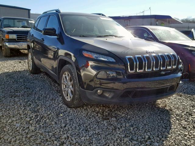 1C4PJLCS2EW228368 - 2014 JEEP CHEROKEE L BLACK photo 1