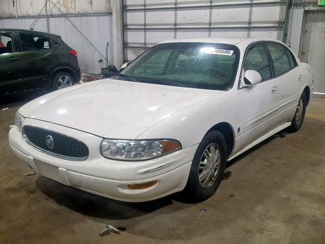 1G4HP54K42U231496 - 2002 BUICK LESABRE CU WHITE photo 2