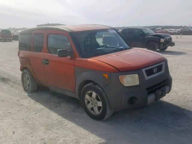 5J6YH17593L014253 - 2003 HONDA ELEMENT EX ORANGE photo 1