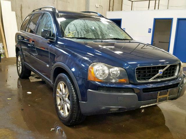 YV1CZ91H641057597 - 2004 VOLVO XC90 T6 BLUE photo 1