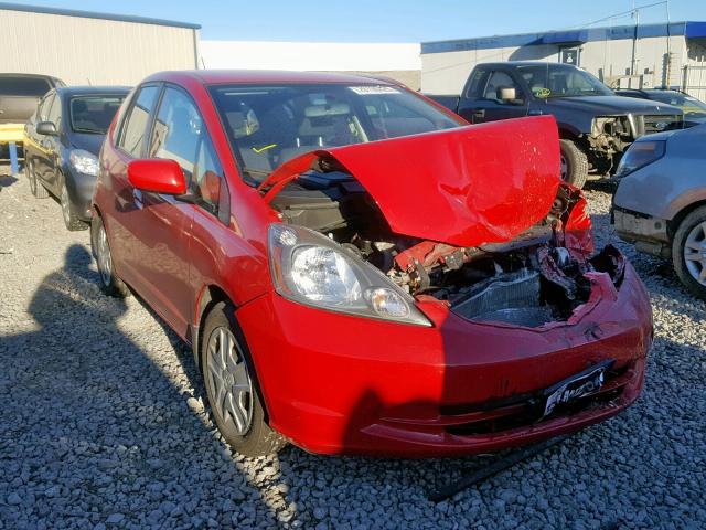 JHMGE8H35DC065782 - 2013 HONDA FIT RED photo 1