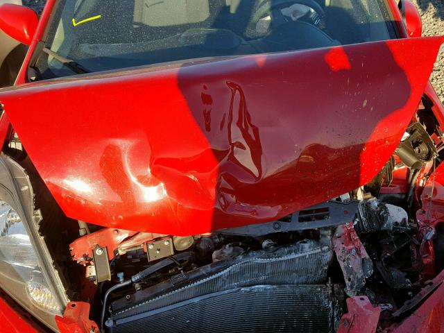 JHMGE8H35DC065782 - 2013 HONDA FIT RED photo 7